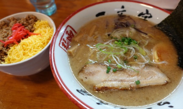 北海道東北旅2020　函館麺や一文字・塩ラーメン